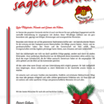 Wir Falken sagen Danke